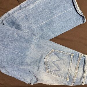 MOTHER Classic Blue Flare Jeans